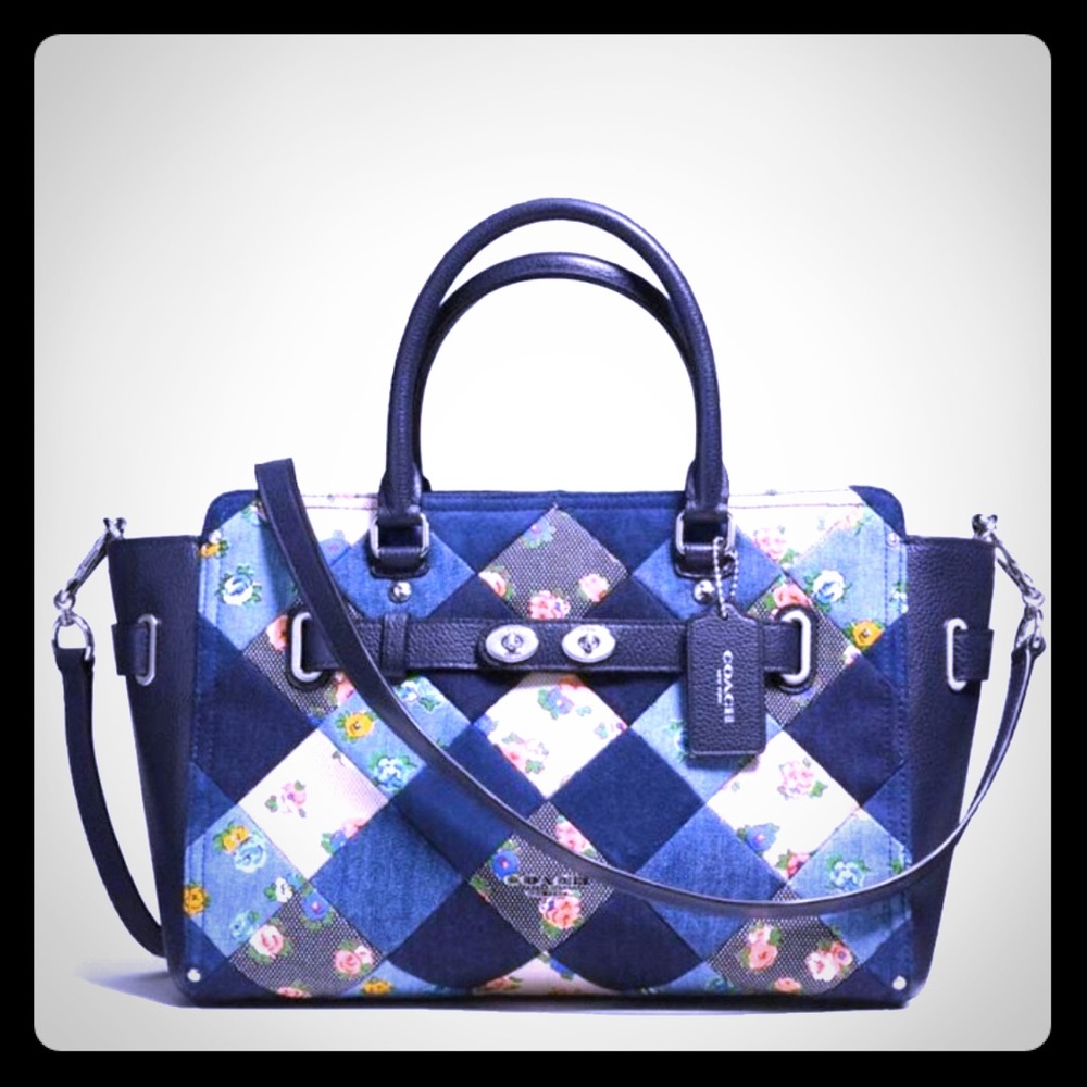 Coach Caryall Denim Patch